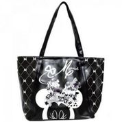 Bolsa Preta Minnie Raio X: Disney