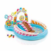 Piscina Playground Diversão Inflável Candy Zone 206L Intex - 57149