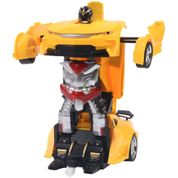 CARRINHO CONTROLE REMOTO 1:18 TRANSFOR SATURN AMARELO