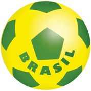 BOLA DE VINIL BRASIL PENTAGONO N.8 PCT.C/12 LIDER