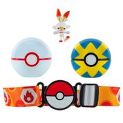 Pokemon - Cinto com Pokebola - Scorbunny - Sunny