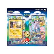 Pokemon Blister Quadruplo Pokemon Go Jogo de Cartas Copag 31341