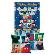 Manta que vira Almofada da Disney Jolitex 45x45cm Mickey 150x200 cm