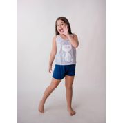 Pijama Baby Dool Regata Gatinha  Infantil - 038