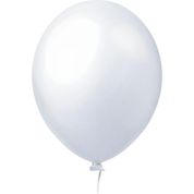 BALAO PARA DECORACAO REDONDO N.080 BRANCO