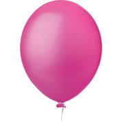 BALAO PARA DECORACAO REDONDO N.080 PINK PCT.C/30 HAPPY DAY