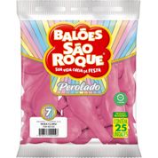 BALAO PEROLADO N.070 T. PASTEL ROSA CLARO