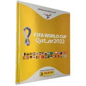 ALBUM DE FIGURINHAS COPA DO MUNDO 2022 CD DOURADO