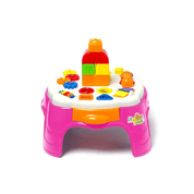 Play Time Mesa de Atividades Rosa