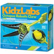 Kit Garra Robótica de Polvo - Octopus Robotic Claw - KidzLabs - 03434 - 4M