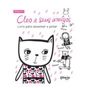 Livro para Desenhar e Pintar - Livro Cleo e Seus Amigos - Mini Galeria - Catapulta