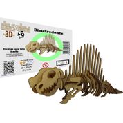 Brinquedo Quebra Cabeça 3d Dinossauro Dimetrodonte Mdf