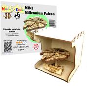 Quebra Cabeça 3D MINI NAVE STAR WARS Millennium Falcon