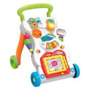 Andador 2 em 1 - Branco - Multiatividades Baby - Guta Guti - DM Toys