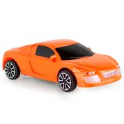 Carrinho de Controle Remoto - Top Car - 2 Funções - Laranja - Polibrinq