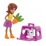 Polly Pocket - Conjunto Boneca e Bichinho - Shani - Mattel