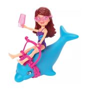 Polly Pocket - Dia na Praia - Lila e Golfinho - Mattel