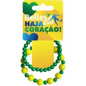 ACESSORIO PARA COPA DO MUNDO H.CORACAO PULSEIRA KIDS PCT.C/12 BELLESA