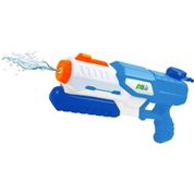 Super Lançador de Água Pistola de 500ml Azul DM Toys