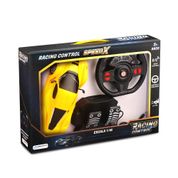 Carrinho Racing Control Speed X Amarelo Multikids