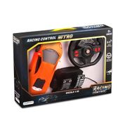 Carrinho Racing Control Nitro Laranja Multikids