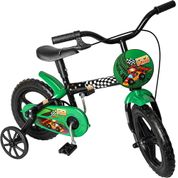 Bicicleta Infantil Radical Meninos Aro 12 Preta e Verde Styll Kids