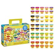 Conjunto Massa de Modelar - Play-Doh - Super Coleção – 50 Potes - Hasbro