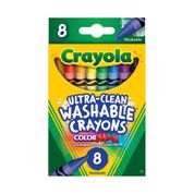 Giz de Cera - Color Max - Lavável - 8 Cores - Crayola