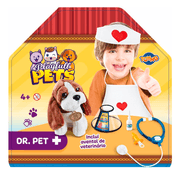 Kit Veterinario com Cachorro de Pelucia e Acessorios - Toyng 46727