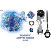 Beyblade Burst Cristal Luinor C/Lançador Grip Beyblader Lui