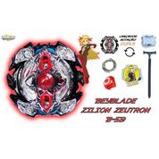 Beyblade Burst C/Lançador Dupla Rotação Zlion Zeutron Beyblader Zac