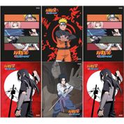 Kit 6 Cadernos Naruto Shippuden Brochurão 80 Fls Naruto São Domingos