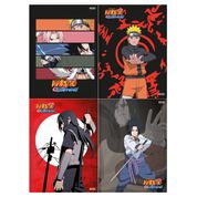 Kit 4 Cadernos Naruto Shippuden Brochurão 80 Fls Naruto São Domingos