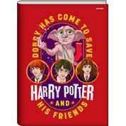 Kit 2 Cadernos Harry Potter Brochurão 96 Folhas - Jandaia