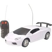 Carro Controle Remoto Xsteel F3 1:24 Branco - CKS Toys W3699-A9