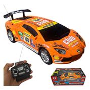 Carro Controle Remoto - Runners Motor Sport Racer 1:24 Laranja - CKS Toys CP011133