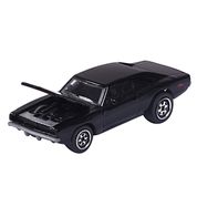 Miniatura Carro Vintage Dodge Charger R/T 1/64 Preto