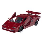 Miniatura Carro Lamborghini Countach Vintage 1/64 Vermelho