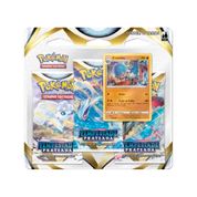 Pokemon Blister Triplo Espada e Escudo Tempestade Prateada Jogo de Cartas Copag 31887