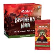 Magic The Gathering Pré-Release A Batalha dos irmãos + Set Booster Portugues Jogo de Cartas