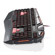 Teclado Gamer Warrior Morani Com Teclas Macro LED - TC209