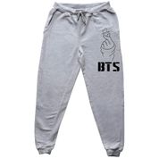 Calça Moletom Infantil BTS Coração