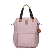 Mochila de Maternidade Little Pi Multifunciona New York Rosa