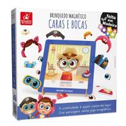 BRINQUEDO MAGNETICO  CARAS E BOCAS ESTIMULA CRIATIVIDADE