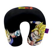 Almofada Pescoço Dragon Ball Micropérolas Son Goku e Vegeta Oficial Licenciado Zona Criativa