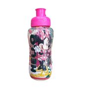 Garrafa Infantil 550ml tubo de gelo Escolar Minnie rosa