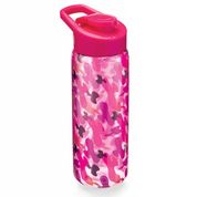 Garrafa Squeeze com Tampa 720ML - Camuflada Rosa