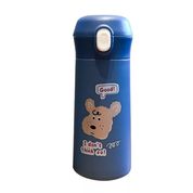 Garrafa Térmica Escolar Vac Cup Infantil 350ml Dog Azul