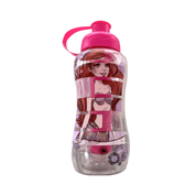 Garrafa Infantil 550ml tubo de gelo Escolar Pequena Sereia