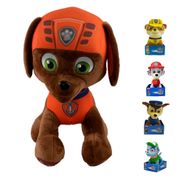 BONECO PELUCIA GRANDE ANTIALÉRGICA DESENHO CACHORRO PATRULHA CANINA 30 CM ORIGINAL SUNNY Cor:ZUMA